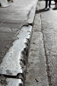 Damaged curbs are unappealing and dangerous. 